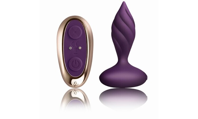 Rocks-Off - Petite Sensations Desire Vibrating Anal Plug - Purple - Image 1