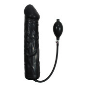 Black Giant Latex Balloon - Image 2