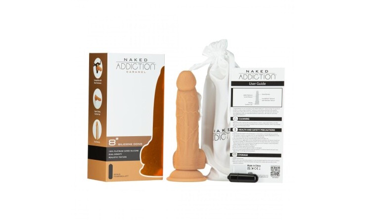 Naked Addiction Dual Density Realistic Dildo - 20 cm - Image 4