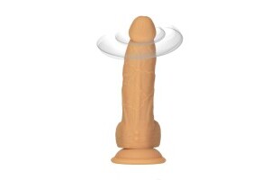 Naked Addiction Rotating And Vibrating Dildo - 20 cm