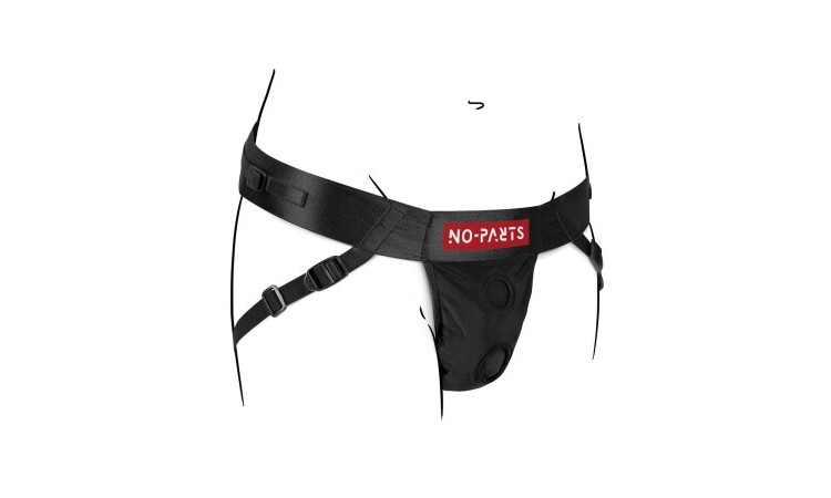 No-Parts - Taylor Adjustable Strap On Harness with Double O-Ring - Image 2