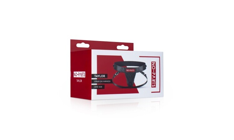 No-Parts - Taylor Adjustable Strap On Harness with Double O-Ring - Image 5