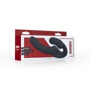 No-Parts - Morgan Strapless Strap-On Dildo - 22 cm - Black - Image 2