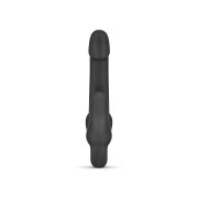 No-Parts - Morgan Strapless Strap-On Dildo - 22 cm - Black - Image 4