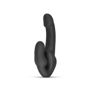 No-Parts - Morgan Strapless Strap-On Dildo - 22 cm - Black - Image 5