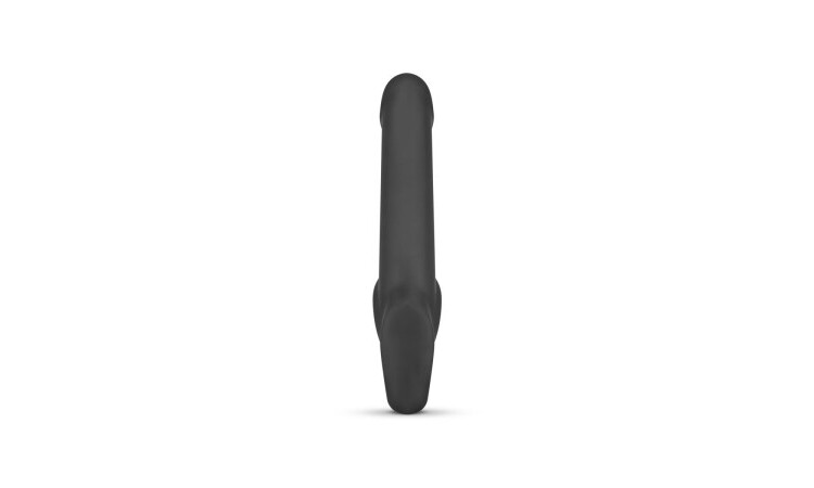 No-Parts - Morgan Strapless Strap-On Dildo - 22 cm - Black - Image 6