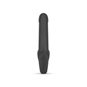 No-Parts - Morgan Strapless Strap-On Dildo - 22 cm - Black - Image 6