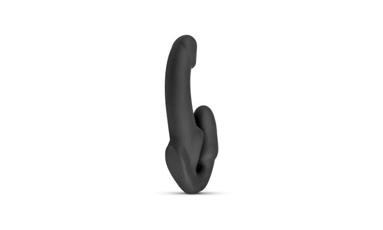 No-Parts - Morgan Strapless Strap-On Dildo - 22 cm - Black - Image 7