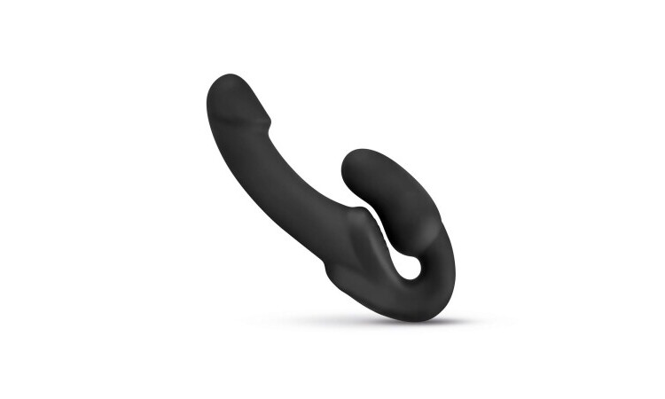 No-Parts - Morgan Strapless Strap-On Dildo - 22 cm - Black - Image 1