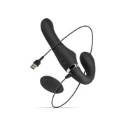 No-Parts - Avery Strapless Strap-On Vibrating Dildo - 22 cm - Image 12
