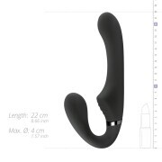 No-Parts - Avery Strapless Strap-On Vibrating Dildo - 22 cm - Image 13