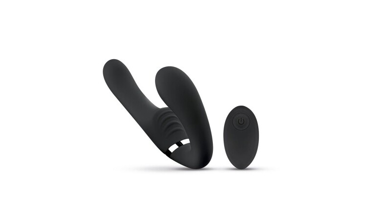 No-Parts - Avery Strapless Strap-On Vibrating Dildo - 22 cm - Image 2