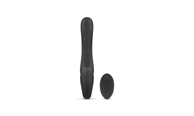 No-Parts - Avery Strapless Strap-On Vibrating Dildo - 22 cm - Image 4
