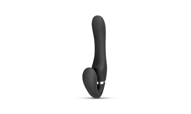 No-Parts - Avery Strapless Strap-On Vibrating Dildo - 22 cm - Image 5