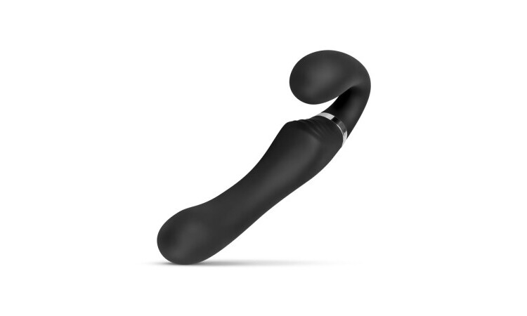 No-Parts - Avery Strapless Strap-On Vibrating Dildo - 22 cm - Image 9
