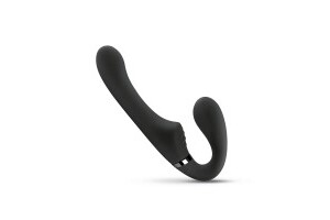 No-Parts - Avery Strapless Strap-On Vibrating Dildo - 22 cm