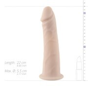No-Parts - Cameron Realistic Hollow Dildo 22 cm - Image 10