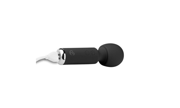 Mini Vibe Wand Vibrator - Black - Image 4