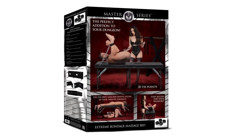 Bondage Massage Bed with Cuffs - Image 6