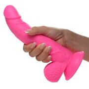 Poppin Dildo 19 cm - Pink - Image 5
