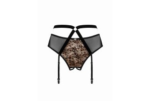 Allunes Sexy Suspender Belt - Curvy