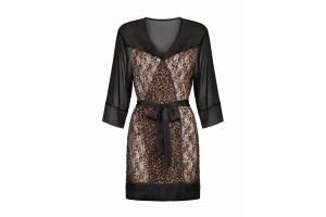 Allunes Kimono - Leopard Print