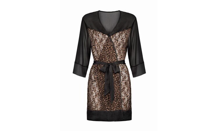 Allunes Kimono - Leopard Print - Image 1