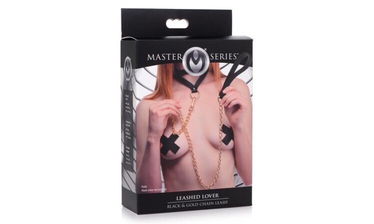 Luxury Leash - Black/Gold - Image 4