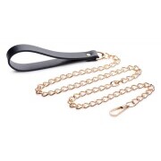 Luxury Leash - Black/Gold - Image 1