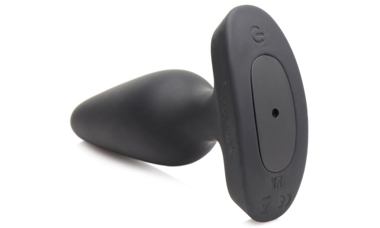 Laser Heart Silicone Anal Plug - Medium - Image 3