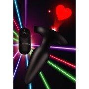 Laser Heart Silicone Anal Plug - Medium - Image 6