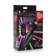 Laser Heart Silicone Anal Plug - Medium - Image 7