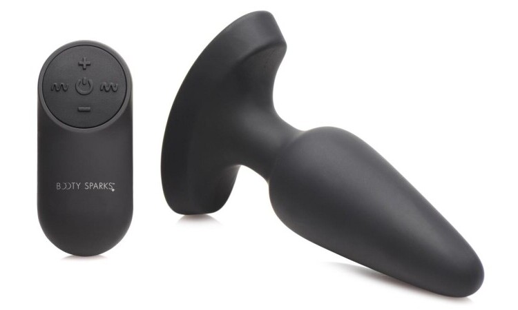 Laser Heart Silicone Anal Plug - Medium - Image 1