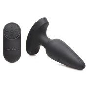 Laser Heart Silicone Anal Plug - Medium - Image 1