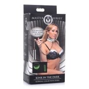 Kink in the Dark - Glow-In-The-Dark Collar With Belt - Image 4