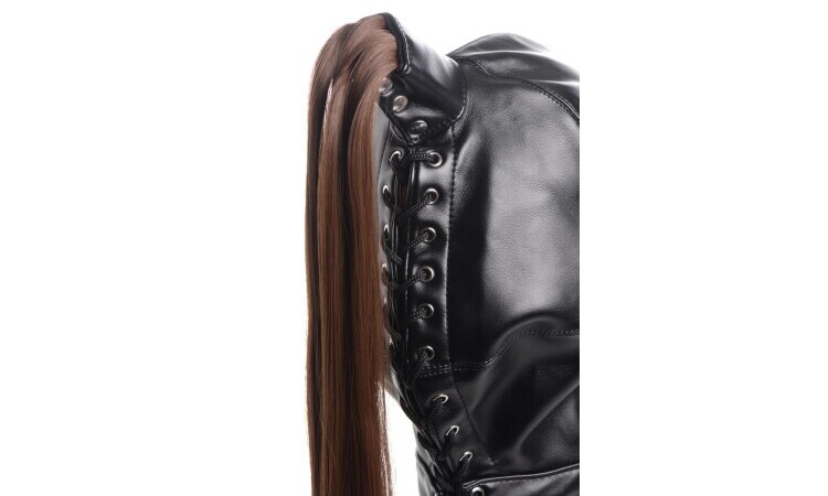 Bondage Hood With Ponytail - Image 3