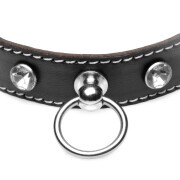 Diamond Choker with O-Ring - Black - Image 3
