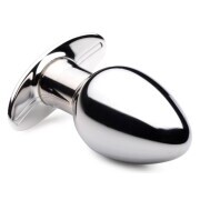 Chrome Blast Rechargeable Butt plug with Remote Control - Large - Image 3
