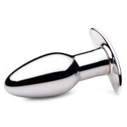 Chrome Blast Rechargeable Butt plug with Remote Control - Small - Image 2