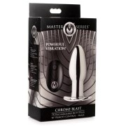 Chrome Blast Rechargeable Butt plug with Remote Control - Small - Image 5