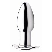 Chrome Blast Rechargeable Butt plug with Remote Control - Small - Image 1