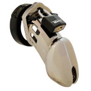 CB-6000 Chastity Cage - Chrome - 35 mm - Image 1