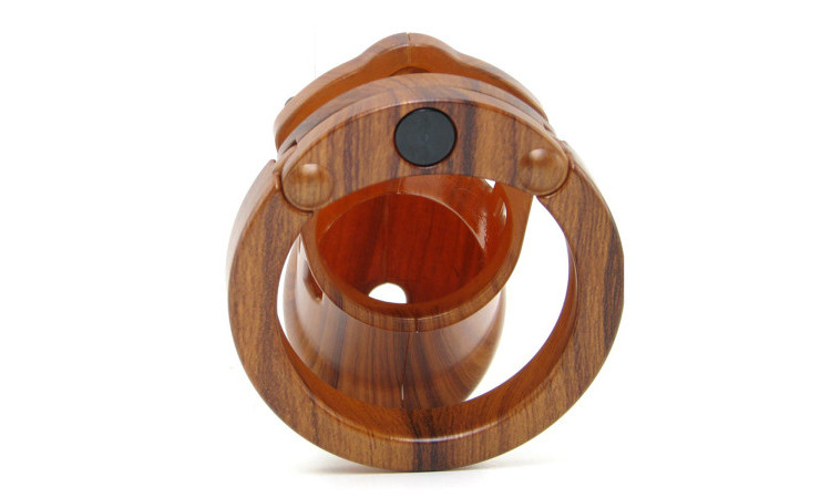 CB-6000 Chastity Cage - Wood - 35 mm - Image 4