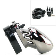 CB-6000S Chastity Cage - Chrome - 35 mm - Image 2