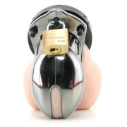 CB-6000S Chastity Cage - Chrome - 35 mm - Image 6