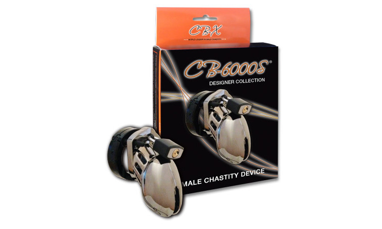 CB-6000S Chastity Cage - Chrome - 35 mm - Image 7