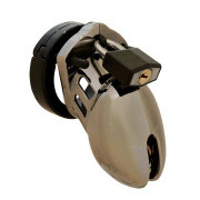 CB-6000S Chastity Cage - Chrome - 35 mm - Image 1