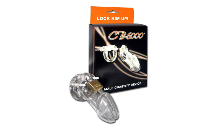 CB-6000 Chastity Cage - Clear - 37 mm - Image 7