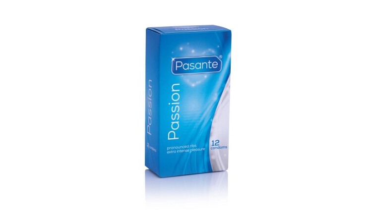Pasante Passion Condoms - 12 pieces - Image 1