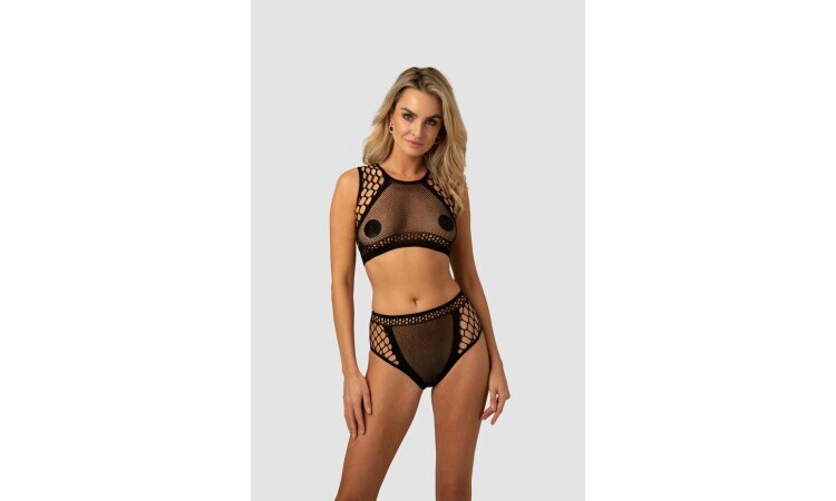 Lora 2 Piece Set - Black - Image 1